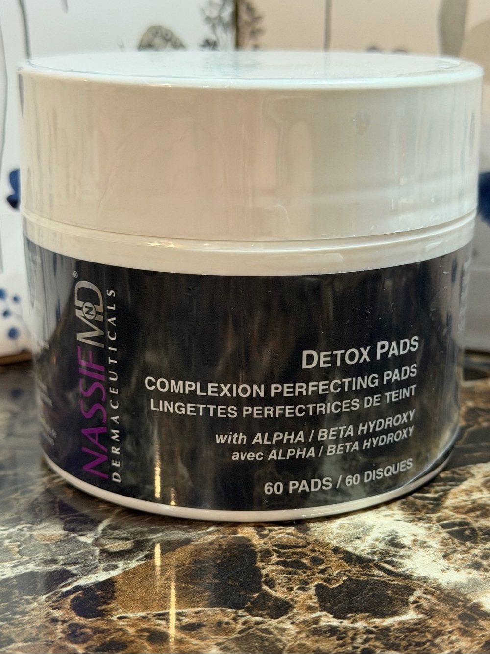 NassifMD Detox Complexion Perfecting Pads 60ct.